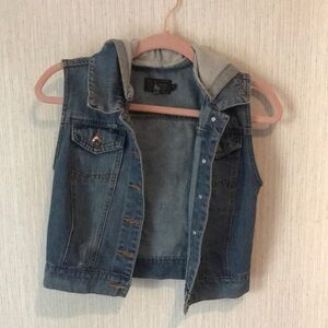 Cici Sonó denim hooded vest